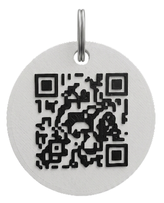 Placa QR para mascotas de ENEDE